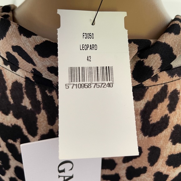 Gianni leopard print Georgette dress - Picture 13 of 16